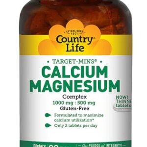 Comprar country life calcium-magnesium complex -- 90 tablets preço no brasil calcium calcium & magnesium complex minerals suplementos em oferta vitamins & supplements suplemento importado loja 65 online promoção -