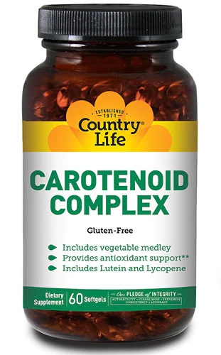 Country Life Carotenoid Complex -- 60 Softgels