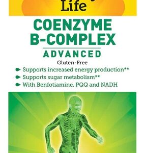 Country Life Coenzima B-Complex Advanced - 60 Cápsulas Vegetarianas