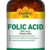 Comprar country life folic acid -- 800 mcg - 100 tablets preço no brasil letter vitamins suplementos em oferta vitamin b vitamin b9 - folic acid & folate vitamins & supplements suplemento importado loja 1 online promoção -