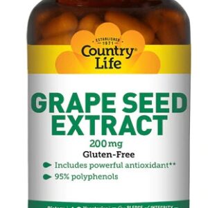 Comprar country life grape seed extract -- 200 mg - 60 vegetarian capsules preço no brasil antioxidants grape seed extract herbs & botanicals suplementos em oferta suplemento importado loja 9 online promoção -