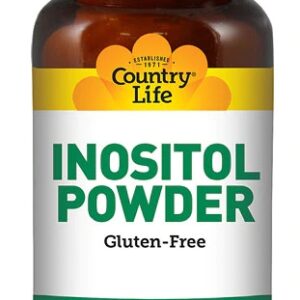 Inositol em Pó Country Life 1100mg - 227g Suplemento para Bem-Estar