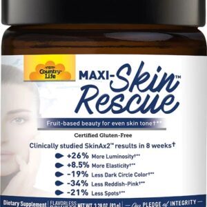 Country Life Maxi-Skin Rescue Powder 20g – Suporte Nutricional para Pele Radiante