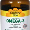 Comprar country life natural omega-3 -- 1000 mg - 300 softgels preço no brasil babies & kids baby friendly home products suplementos em oferta toxin free baby products suplemento importado loja 5 online promoção -