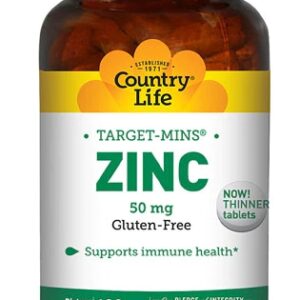 Comprar country life zinc target-mins -- 50 mg - 180 tablets preço no brasil minerals suplementos em oferta vitamins & supplements zinc suplemento importado loja 21 online promoção -