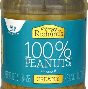 Pasta de Amendoim Cremosa Crazy Richard's 454g - Sabor e Nutrição