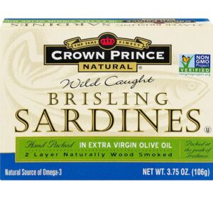 Comprar crown prince natural brisling sardines in extra virgin olive oil -- 3. 75 oz preço no brasil food & beverages other seafood seafood suplementos em oferta suplemento importado loja 47 online promoção -
