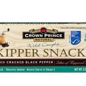 Comprar crown prince natural kipper snacks with cracked black pepper -- 3. 25 oz preço no brasil food & beverages herring seafood suplementos em oferta suplemento importado loja 1 online promoção -