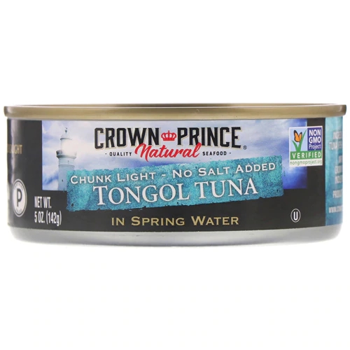 Atum Tongol Crown Prince em Água: Proteína Pura e Leve - 142g