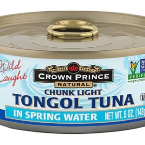 Comprar crown prince natural tongul tuna chunk light in spring water -- 5 oz preço no brasil food & beverages other seafood seafood suplementos em oferta suplemento importado loja 5 online promoção -