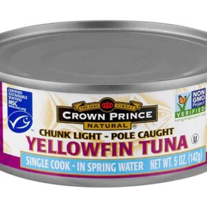 Comprar crown prince natural yellow fin tuna in spring water -- 5 oz preço no brasil food & beverages other seafood seafood suplementos em oferta suplemento importado loja 85 online promoção -