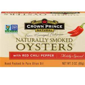 Comprar crown prince naturally smoked oysters with red chili peppers mildly spiced -- 3 oz preço no brasil food & beverages other seafood seafood suplementos em oferta suplemento importado loja 11 online promoção -