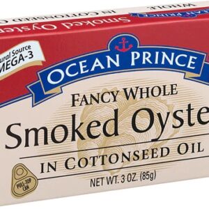Comprar crown prince ocean prince® fancy whole smoked oysters in cottonseed oil -- 3 oz preço no brasil food & beverages other seafood seafood suplementos em oferta suplemento importado loja 25 online promoção -