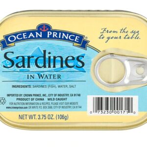Comprar crown prince ocean prince® sardines in water -- 3. 75 oz preço no brasil food & beverages other seafood seafood suplementos em oferta suplemento importado loja 17 online promoção -