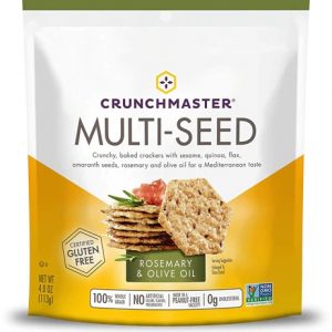 Comprar crunch master multi-seed crackers rosemary & olive oil -- 4 oz preço no brasil alimentos & lanches crackers suplemento importado loja 61 online promoção - 7 de julho de 2022