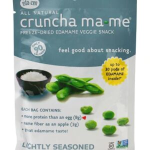 Edamame Desidratado Eda-Zen Crunch - Snack Veggie Levemente Temperado 20g