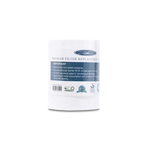 Filtro de Reposição Crystal Quest para Chuveiro - 1 Unidade