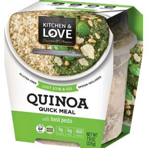 Cucina & Amore Quinoa Quick Meal Pesto Sem Glúten - 224g
