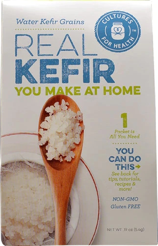 Cultura de Grãos para Kefir de Água Cultures For Health - 1 Pacote