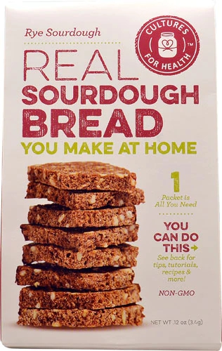 Cultures For Health Real Sourdough Bread Starter Culture Rye Sourdough -- 1 Packet