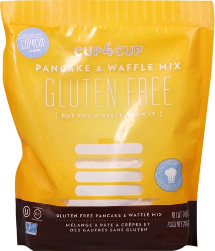 Mistura para Panqueca e Waffle Sem Glúten Cup 4 Cup - 246g