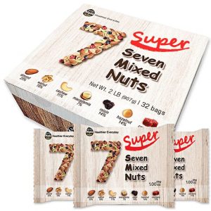 Comprar daily nuts & fruits premium super seven mixed nuts -- 32 packs preço no brasil alimentos & lanches trail mix suplemento importado loja 27 online promoção - 9 de agosto de 2022