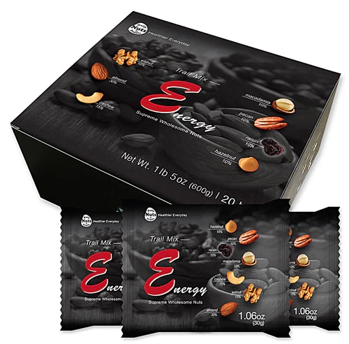 Mix de Nuts e Frutas Energético Daily - 6 Nuts 1 Fruta - 20 Sachês (Aprox. 25g cada)