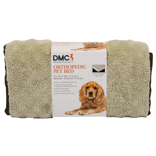 Dallas Co Microtec Orthopedic Dog Bed with Sleeve 19 x 29 -- 1 Mat