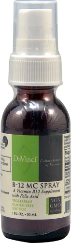 DaVinci Laboratories B-12 MC Spray -- 1000 mcg - 1 fl oz