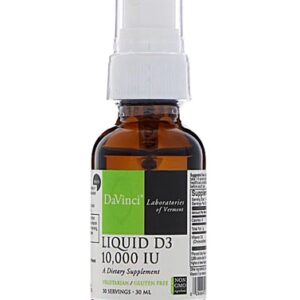 DaVinci Laboratories Liquid D3 Dietary Supplement -- 10000 IU - 30 mL