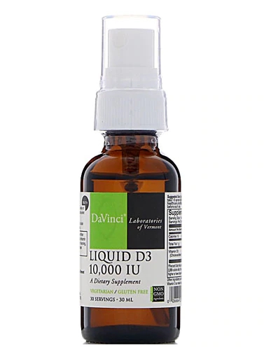 DaVinci Laboratories Suplemento de Vitamina D3 Líquida 10000 UI - 30ml