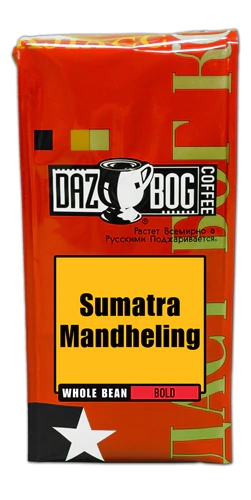 Café Sumatra Mandheling Dazbog Bold Grãos Torrados 340g