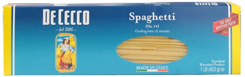 De Cecco 12 Spaghetti -- 1 lb