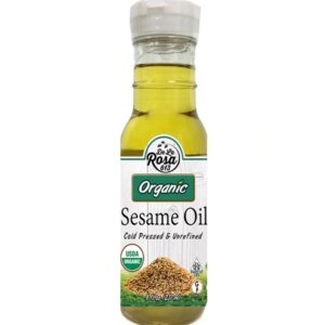 Comprar de la rosa organic sesame oil -- 8 fl oz preço no brasil almond oil food & beverages oils suplementos em oferta suplemento importado loja 5 online promoção -