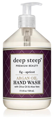 Sabonete Líquido Profundo com Óleo de Argan, Oliva e Aloe Vera - Figo e Damasco 520ml