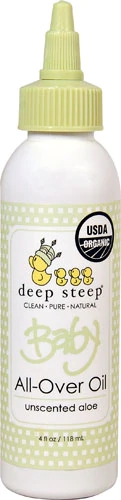 Óleo Corporal Bebê Deep Steep Aloe Vera Sem Perfume 118ml