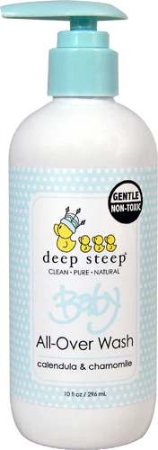 Sabonete Líquido Bebê Deep Steep Calêndula e Camomila 295ml - Limpeza Suave e Bem-Estar