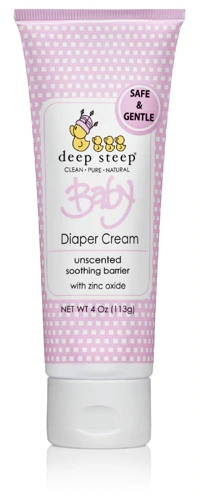 Creme para Assaduras Deep Steep Sem Perfume 113g - Pele Sensível do Bebê