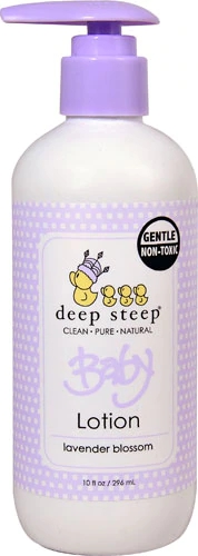 Loção Corporal Bebê Deep Steep Lavanda e Flor de Laranjeira 295ml Hidratação Suave