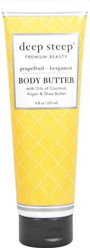 Manteiga Corporal Deep Steep Toranja Bergamota 236ml - Hidratação Intensa e Aromaterapia
