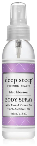 Spray Corporal Deep Steep Lilac Blossom 118ml - Aroma Floral Relaxante
