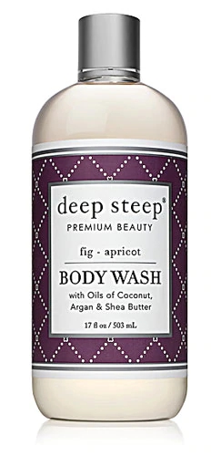 Sabonete Líquido Corporal Deep Steep Figo e Damasco 492ml - Pele Hidratada e Perfumada