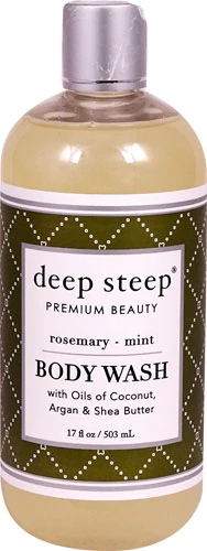 Gel de Banho Deep Steep Alecrim e Menta 499ml - Frescor e Bem-Estar