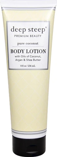 Hidratante Corporal Deep Steep Óleo de Coco Puro 237ml - Nutrição Profunda para Pele Radiante