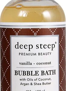 Comprar deep steep coconut oil bubble bath vanilla coconut -- 17 fl oz preço no brasil bath & body care bath salts & soaks beauty & personal care bubble bath suplementos em oferta suplemento importado loja 51 online promoção -