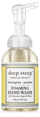Sabonete Líquido Espumante Deep Steep Lemongrass Jasmine 236ml - Higiene e Bem-Estar
