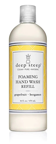 Sabonete Líquido Espumante Deep Steep Limão Siciliano e Bergamota Refil 473ml