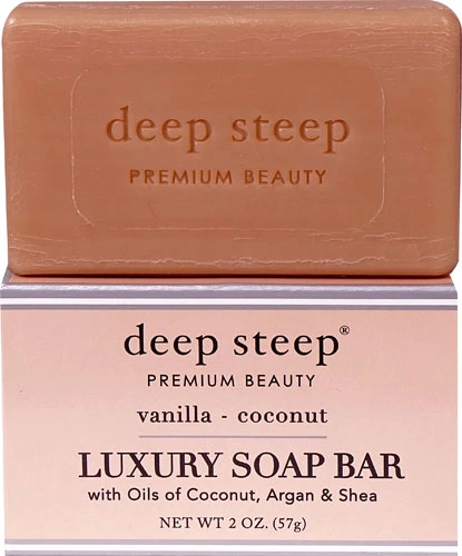 Sabonete de Luxo Deep Steep Baunilha Coco 57g - Higiene e Bem-Estar