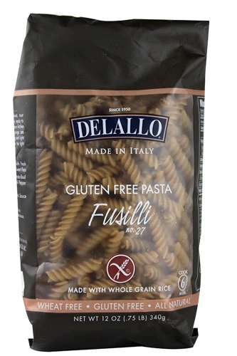 Macarrão Fusilli Integral de Arroz Delallo Sem Glúten - 340g: Sabor e Saúde Autênticos