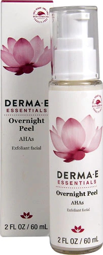 Derma E Essentials Overnight Peel AHAs 59ml - Renovação Profunda da Pele